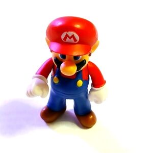 Super Mario Bros Nintendo Mario Red Blue 3 inches 2007
